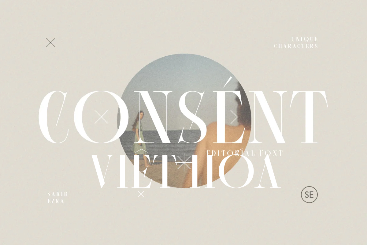 Consent - Editorial Serif Font Việt Hóa