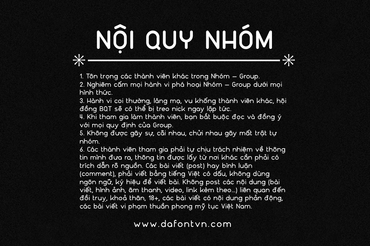 Font Nokio Family 5 kiểu việt hóa