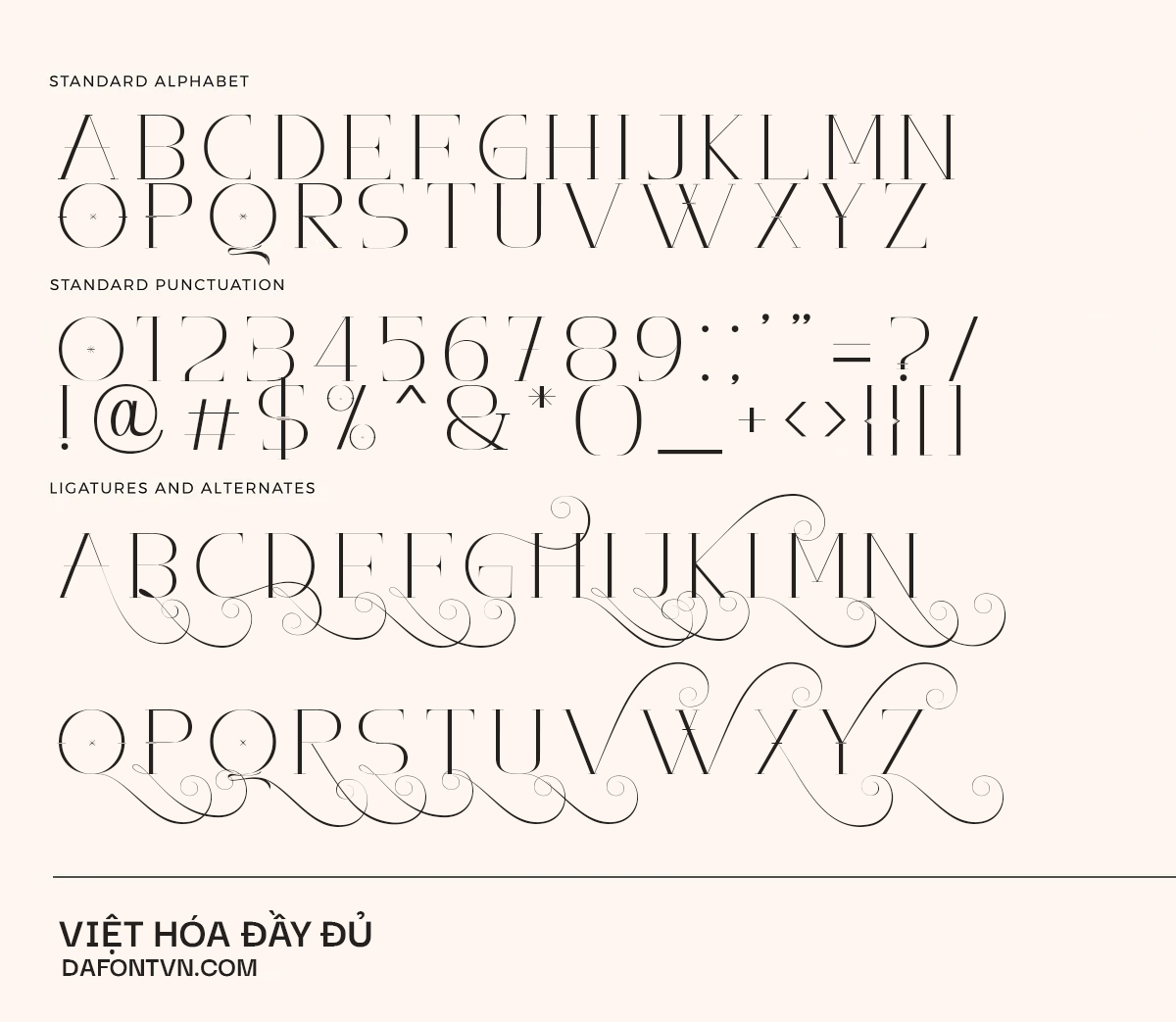 Aloe Vera Font - All Character