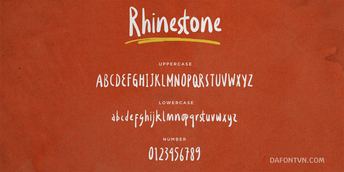 Font Việt Hóa Rhinestone