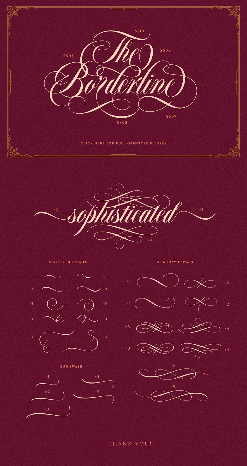 Bordemile - Luxury Script Font - All Character