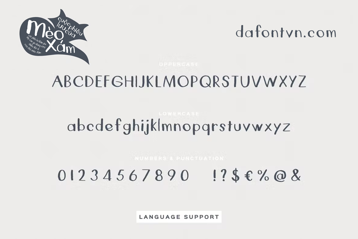 Font Lazy Fox Việt Hóa