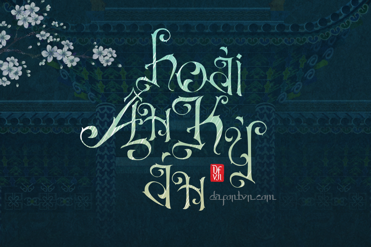 Font Despair - font cổ trang việt hóa phù hợp làm bìa truyện