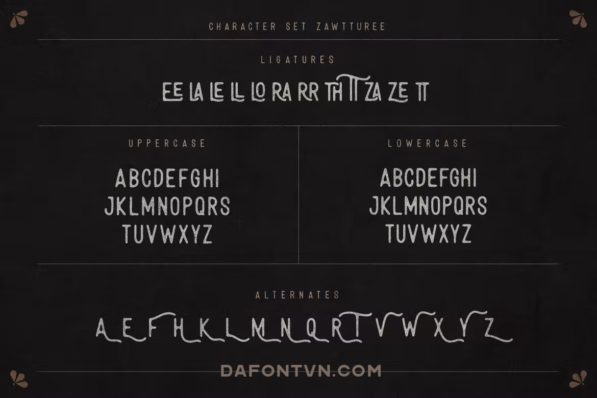 Font Việt Hóa Zawturee