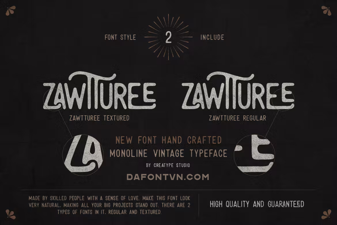 Font Việt Hóa Zawturee