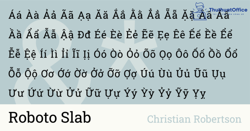 Các font chữ tiếng Việt đẹp trong Word