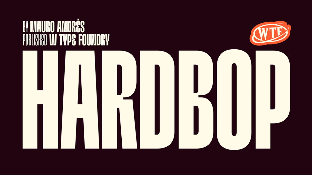 Hardbop Font Family Preview 1