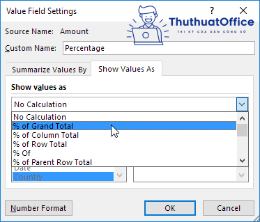 pivot table trong excel