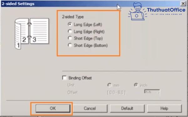 Cách in 2 mặt trong Excel