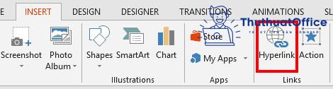 liên kết slide trong PowerPoint