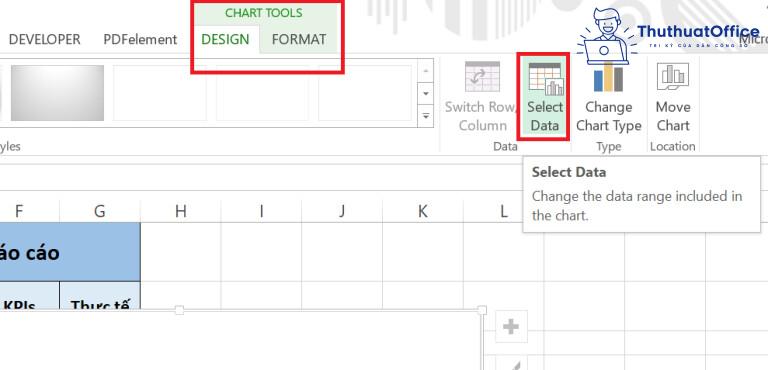 Vẽ biểu đồ trong Excel