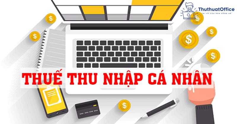 công thức tính thuế TNCN excel