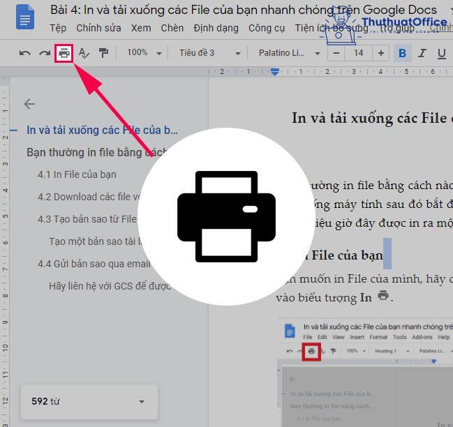 cách in trong Google Docs 03