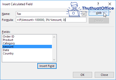 pivot table trong excel