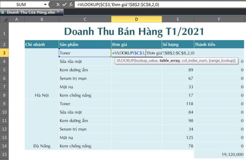 3 cách kết nối dữ liệu giữa 2 sheet trong Excel hiệu quả