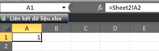 3 cách kết nối dữ liệu giữa 2 sheet trong Excel hiệu quả