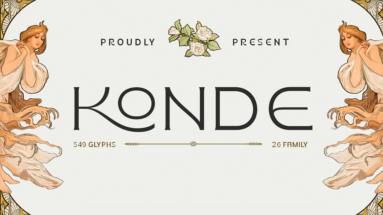 Konde Font Family Preview 1