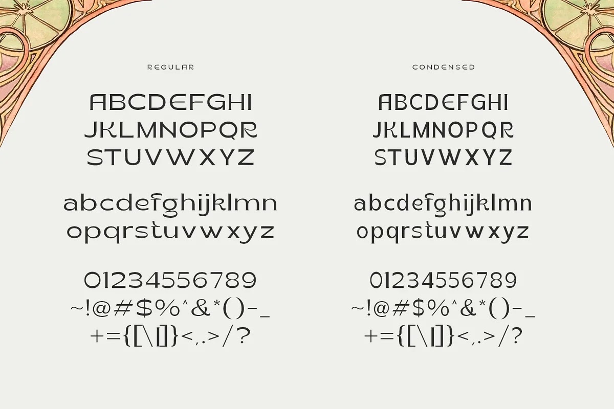 Konde Font Family Preview 5