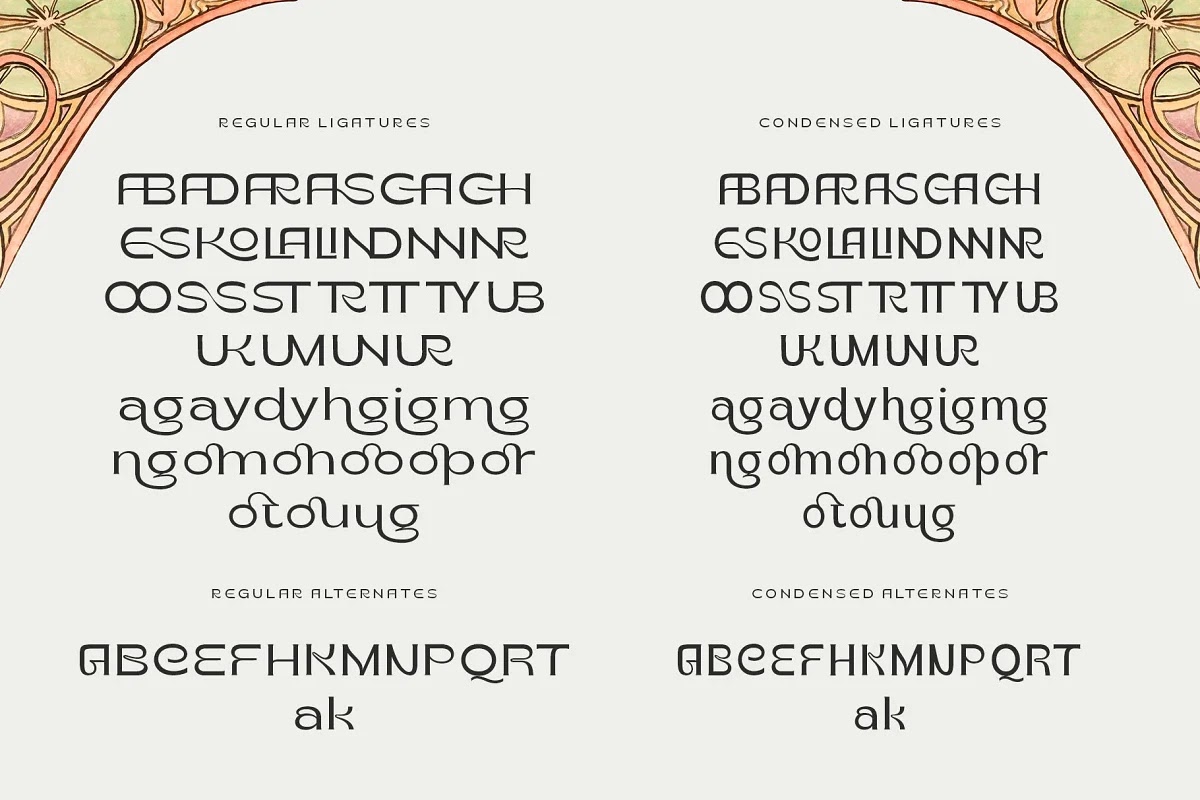 Konde Font Family Preview 9