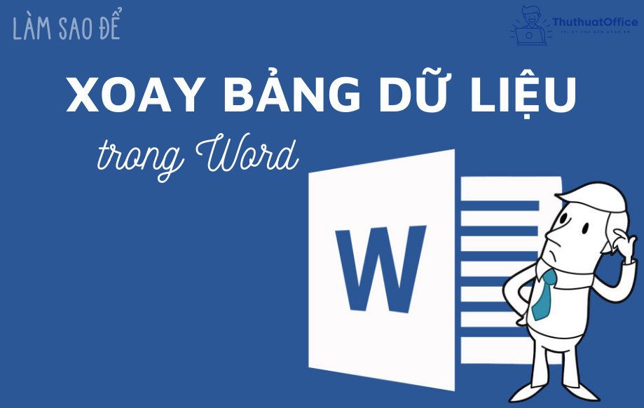 xoay bảng trong Word