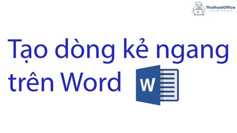 kẻ dòng trong Word