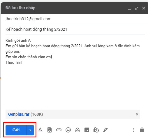 Nén file PDF để gửi Email