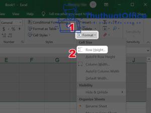 Cách giãn dòng trong Excel