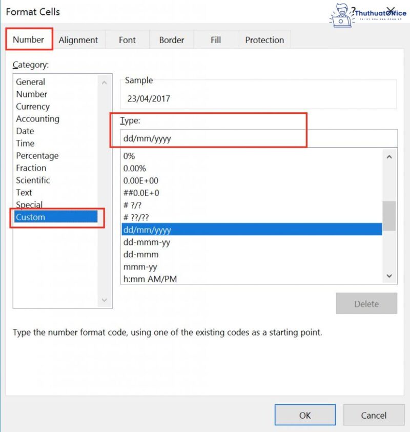 Cách hiện số 0 trong Excel 03