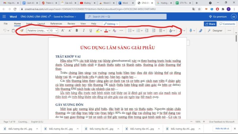 Mở file Word online 4