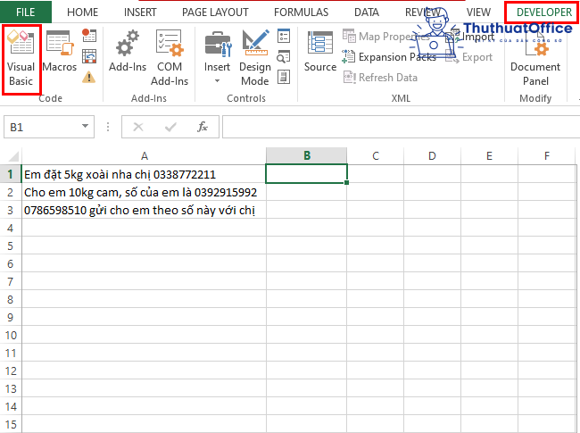 Cách lọc số điện thoại trong Excel