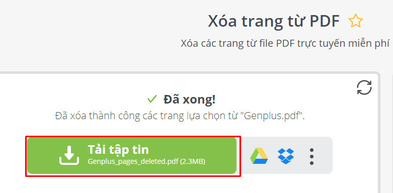 Tải file PDF về máy tính