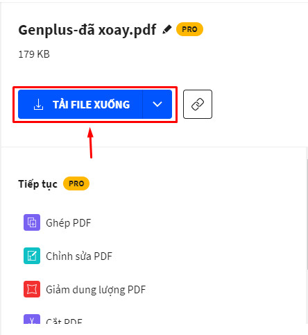 Tải file pdf về máy tính