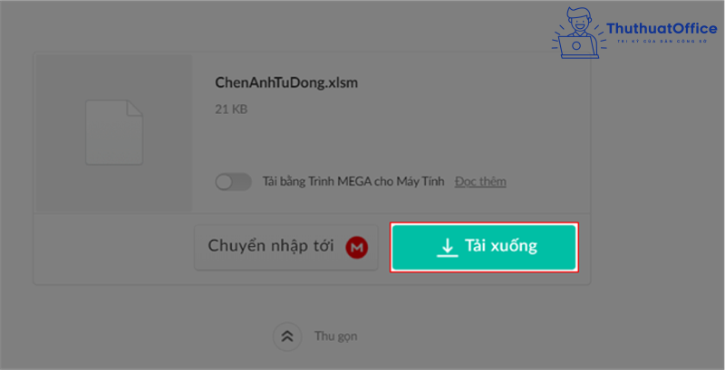 chèn hình vào excel