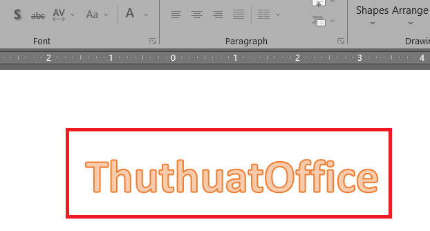 Tạo chữ nghệ thuật trong PowerPoint