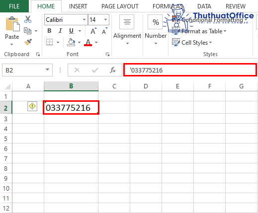 Cách lọc số điện thoại trong Excel