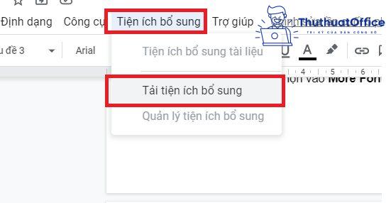 Tính năng cơ bản của Google Docs