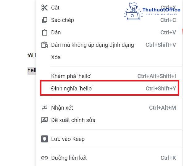 Tính năng cơ bản của Google Docs