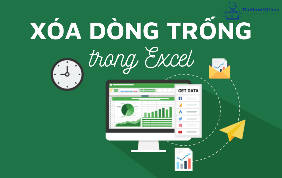 xóa dòng trống trong Excel