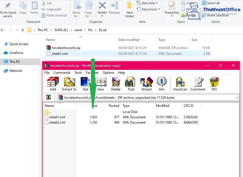 cách mở khóa file Excel