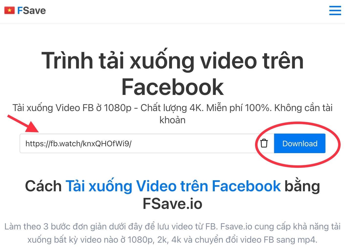 Hướng dẫn tải Facebook Reels 