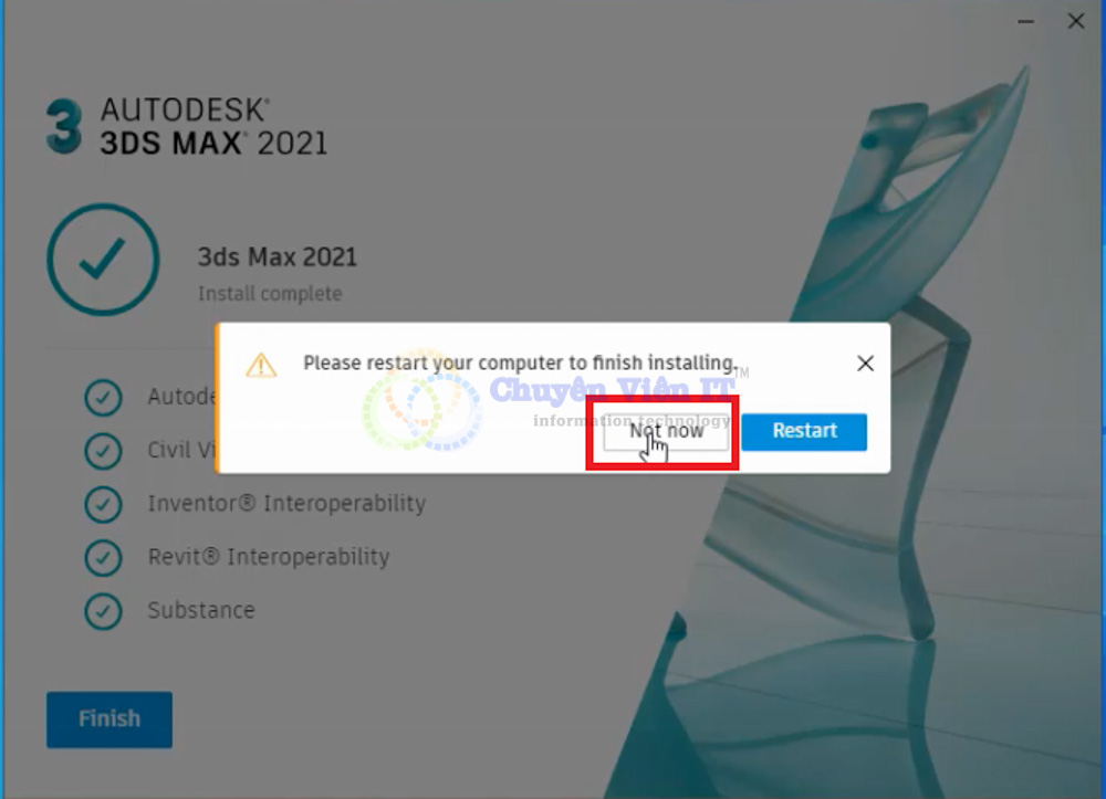 Hướng dẫn cài đặt Autodesk 3Ds Max 2021