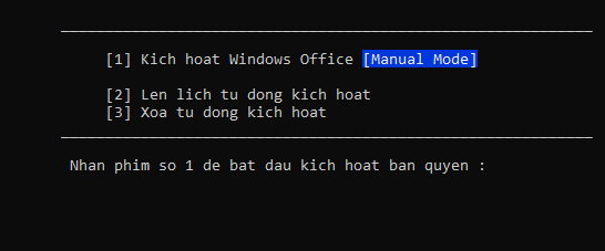 hướng dẫn active office 2024