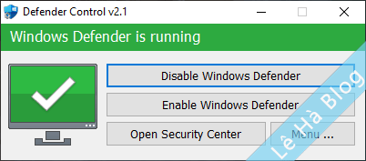 Defender Control 2.1