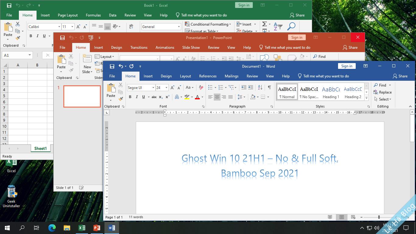 Ghost Win 10 Bamboo