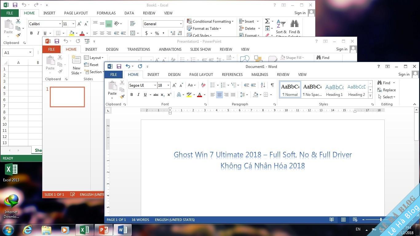 ghost win7 full driver 2018