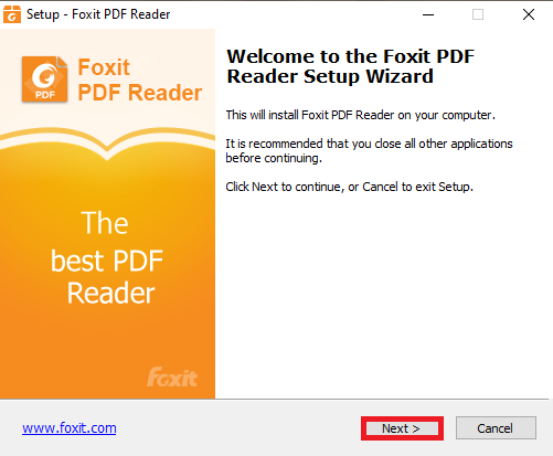Hướng dẫn cài đặt phần mềm Foxit Reader