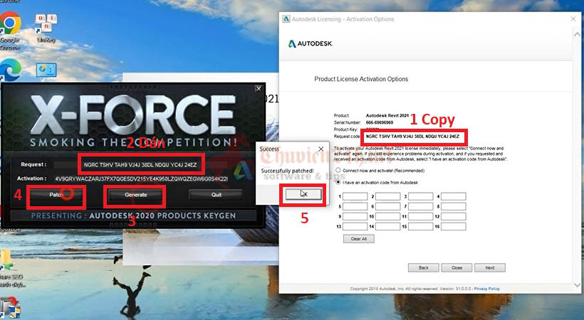 Hướng dẫn kích hoạt Autodesk Revit 2021