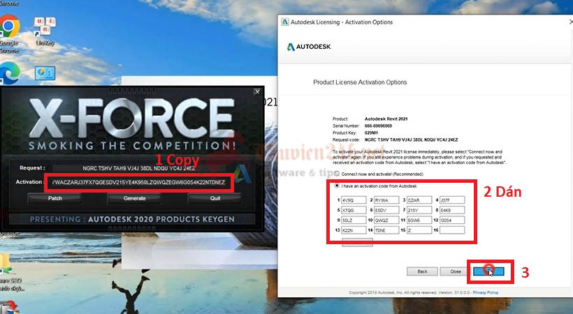 Hướng dẫn kích hoạt Autodesk Revit 2021