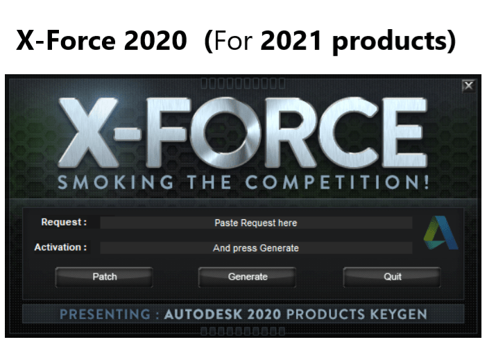 Download x-Force 2021 keygen