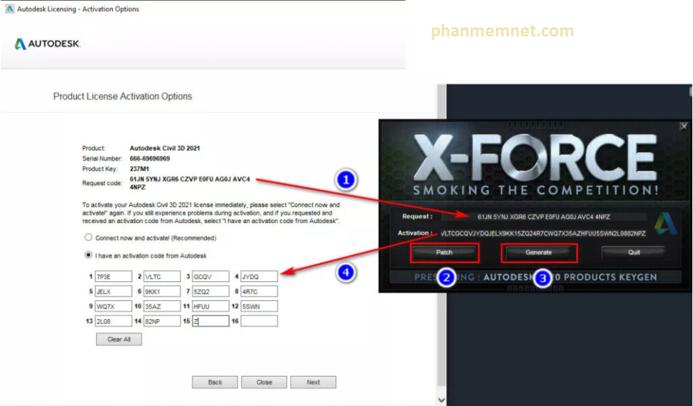 Hướng dẫn sử dụng x-Force 2021 